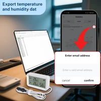 Tuya WiFi Zigbee Temperature Humidity Sensor with External Probe APP Remote Control Workwith Yandex SmartLife Alexa - Image 5