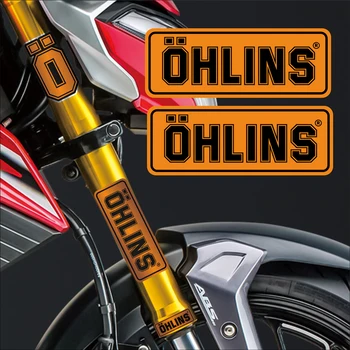 OHLINS 서스펜션 쇼커 댐퍼, 오토바이 액세서리 장식, 인시그니아 광고 반사 스티커 데칼