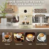 Empstorm Espresso Machine 20 Bar, 2 IN 1 Cappuccino Machine and Milk Frother Steam Wand Compatible for NS Original Capsules 6