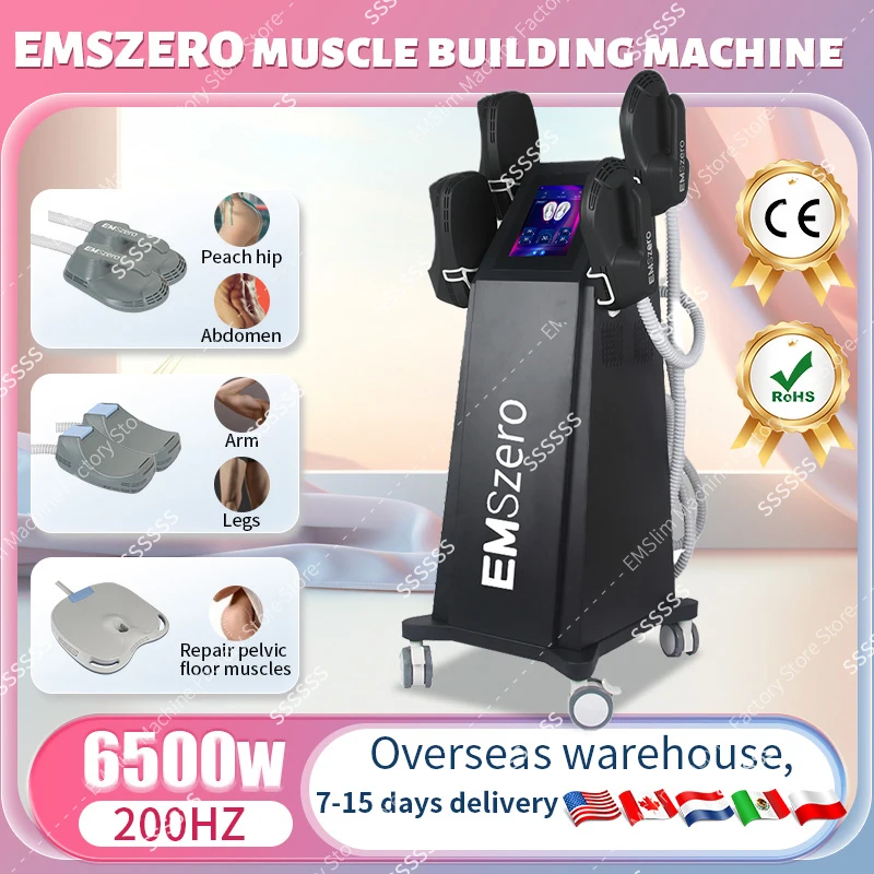 

EMSzero Sculpting Electromagnetic Hi-emt Muscle Stimulator Weight Loss Butt Lift Fat Removal Slmming Pelvic Stimulation Salon