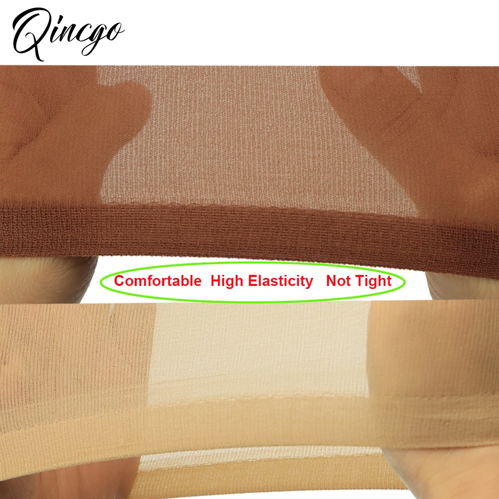 2Pcs (1 bag) Wig Cap Hair Net Fashion Stretchable Hair Nets Nylon Mesh Wig Net Making Wigs Free Size For Wig Caps