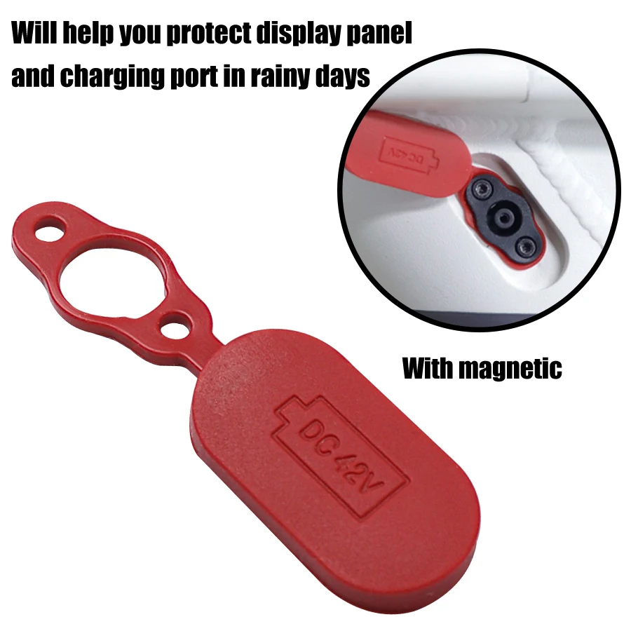 Upgraded Charging Port Dust Plug Rubber Case  For Xiaomi M365/Pro Electric Scooter Hole Waterproof Cover Replacement Accessories