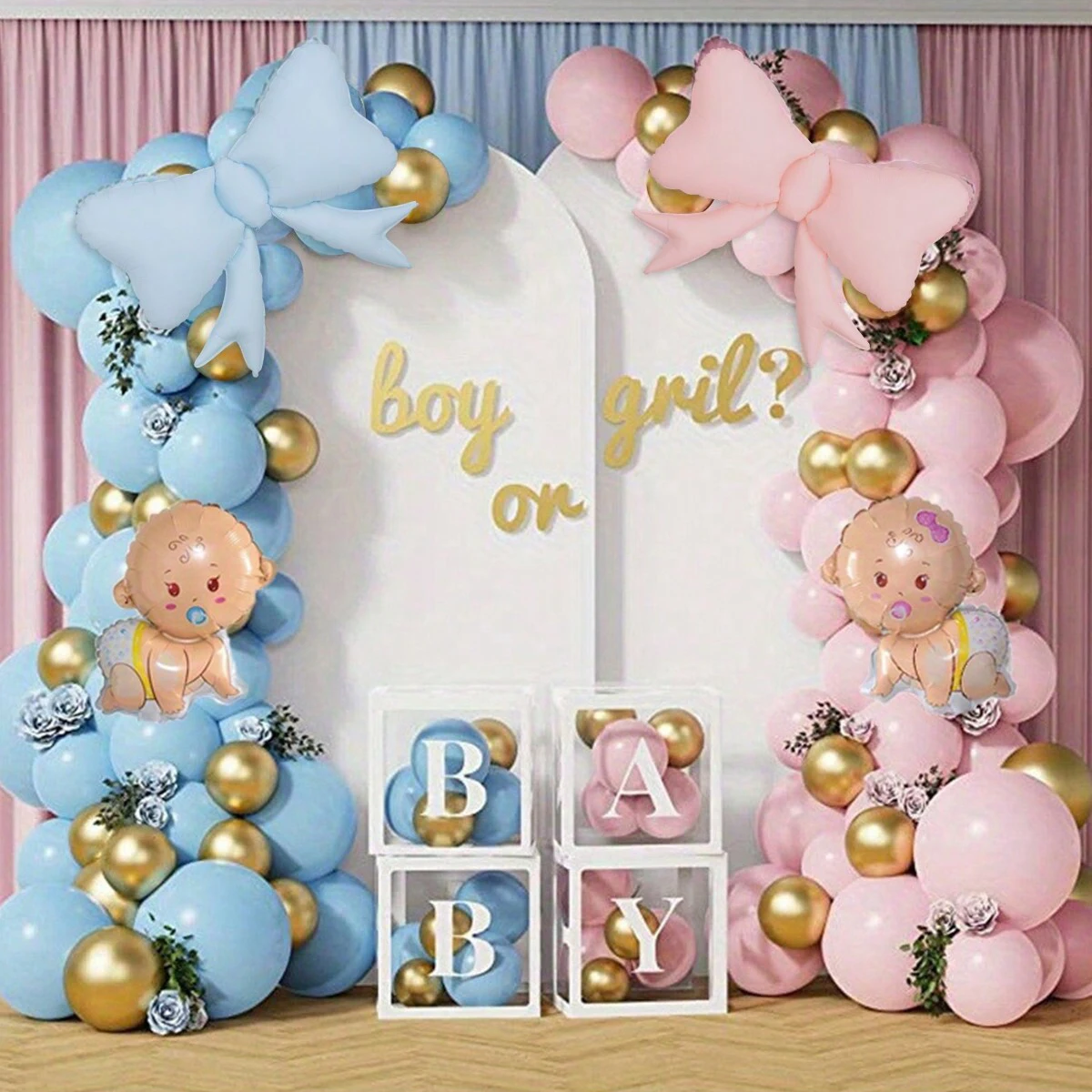 Gender Reveal Balloon Kit 1