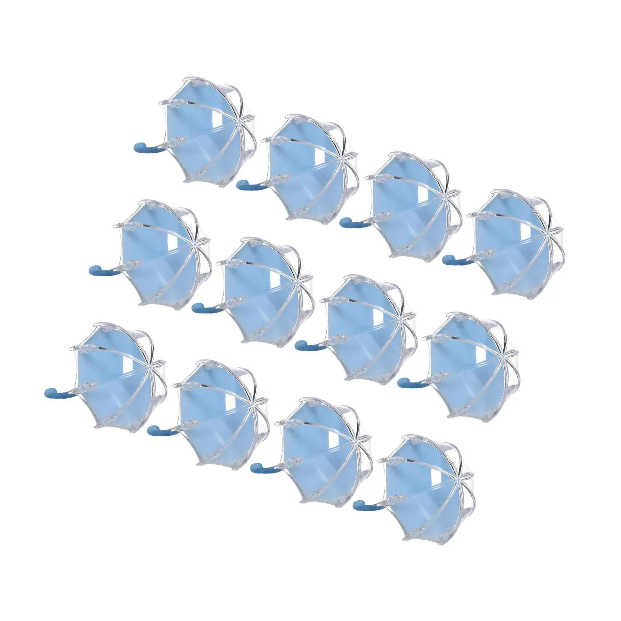 

12 шт. креативные коробки для конфет в форме зонта для Хэллоуина