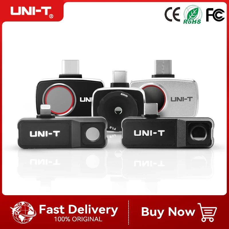 UNI-T UTi120Mobile UTi120MS UTi256M UTi260M UTi261M Thermal Camera Infrared Heat Image Thermal Imager (not For IPhone Type-C) - 1420