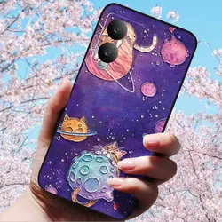 Cover posteriore in silicone retro con rilievo 3D