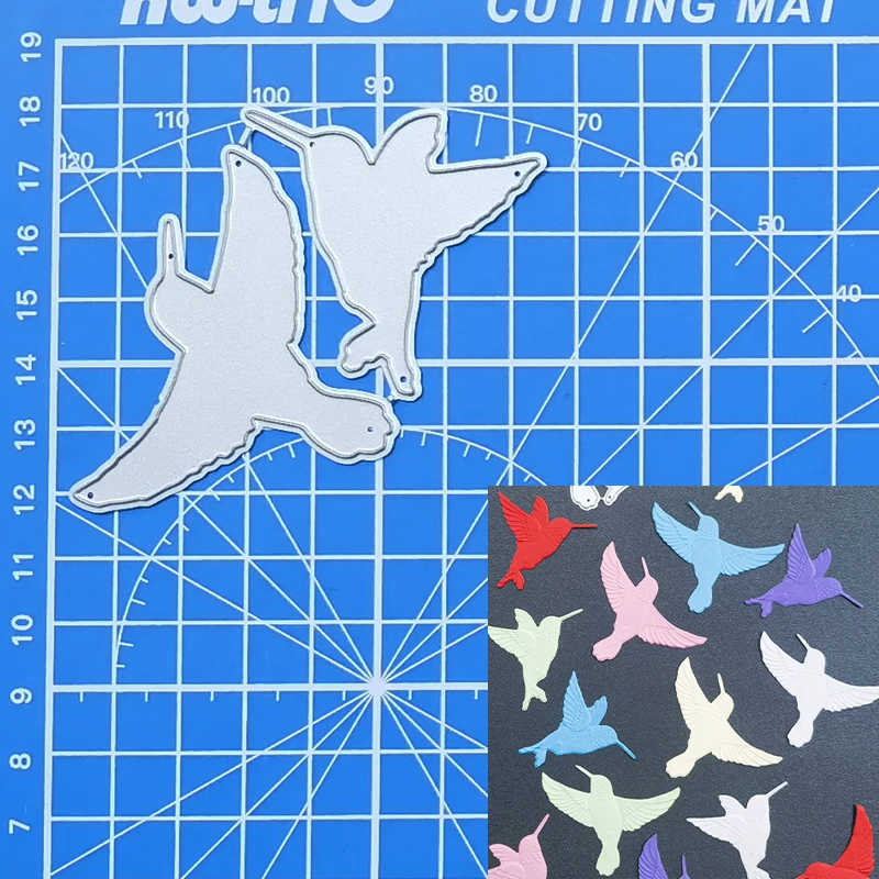 3D 엠보싱 플라스틱 폴더 및 몰드, 이국적인 꽃과 새 배경 디자인, 스크랩북, 카드 제작, DIY 종이 공예, 엠보싱