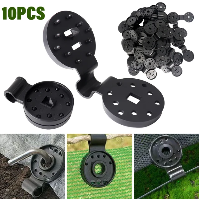 10PCS Black 10cm