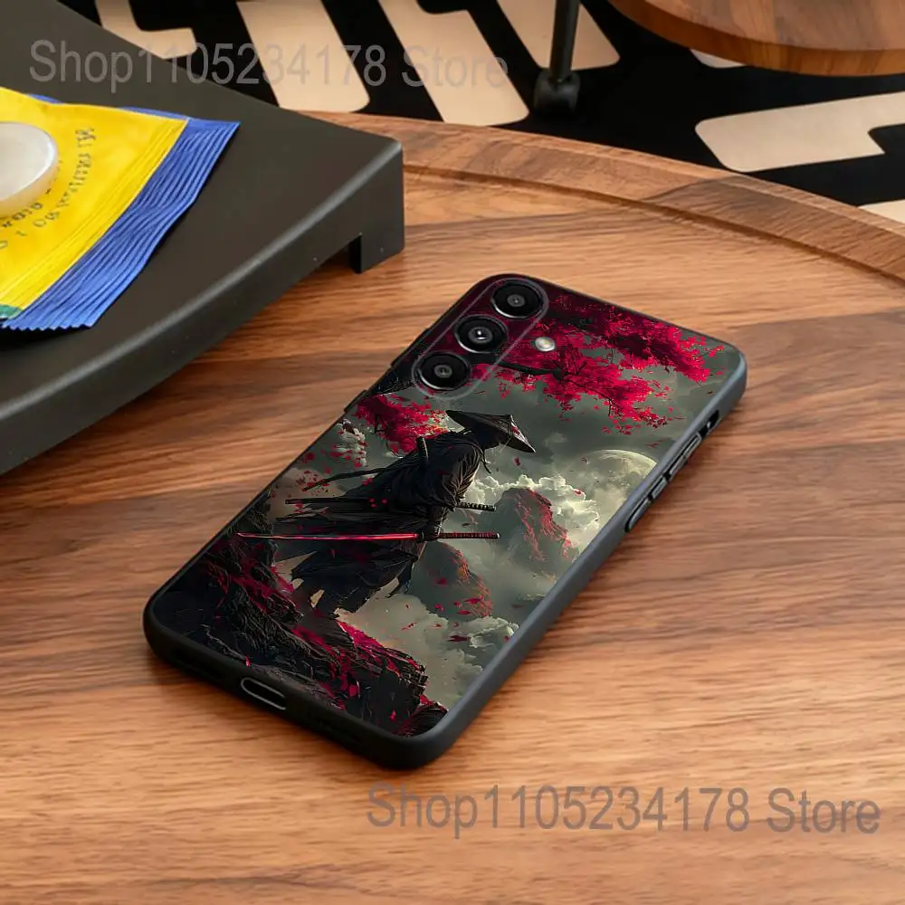 Japanese Bushido Samurai TPU Phone Case Cover