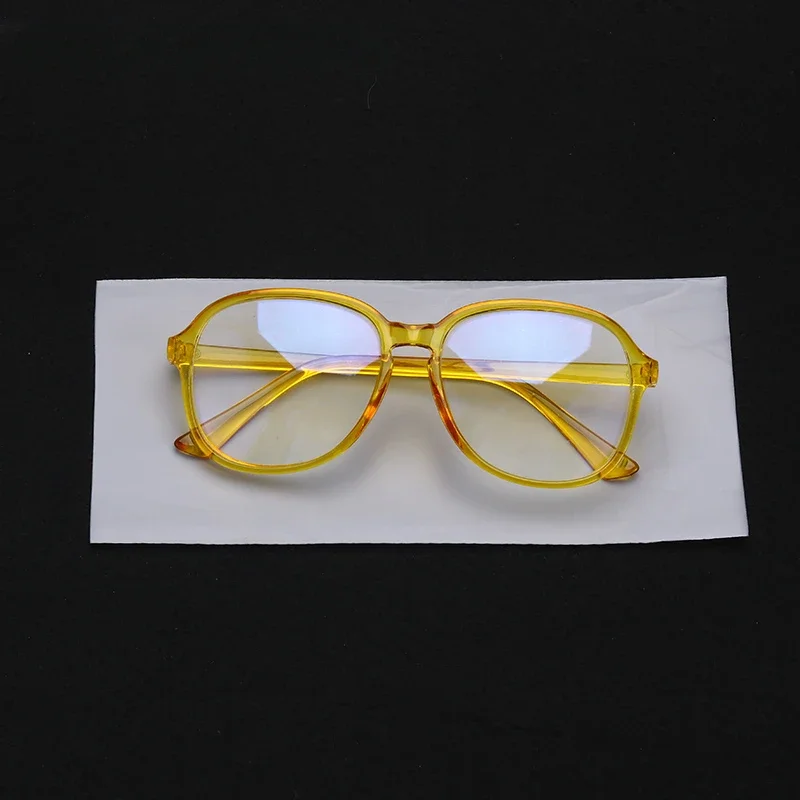200pcs Disposable Glasses Packaging Bag Sunglasses Storage Bags Frosted Translucent Inner Bag Plastic Dust Bag Sealing Pockets 4