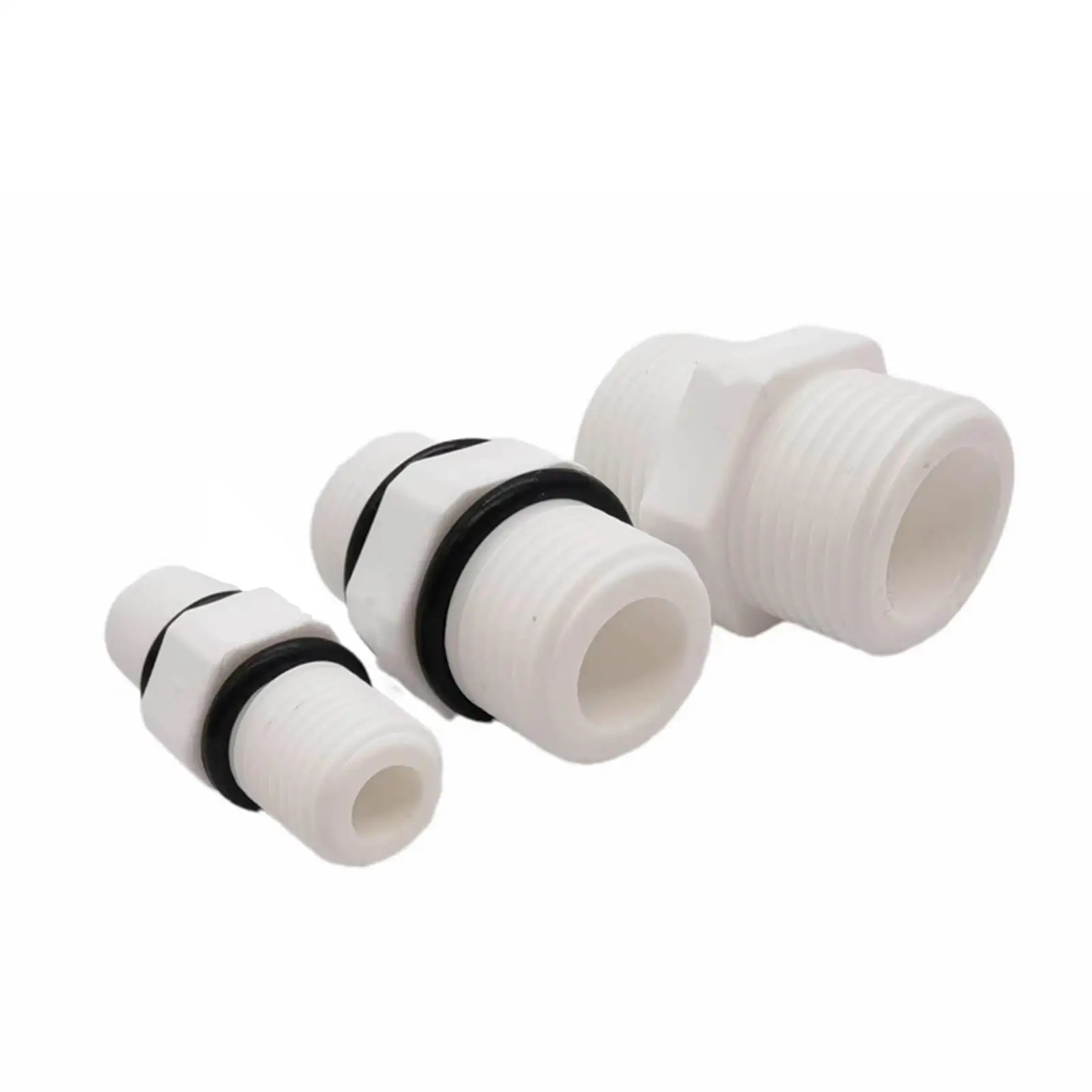 1/4" 1/2" BSP Male Thread With Seal O-RING 3/4" BSP Without O-ring POM Fitting Aquarium Reverse Osmosis RO Water Dispenser pipe fitting,water pipe fitting,hose pipe fitting,aquarium water dispenser