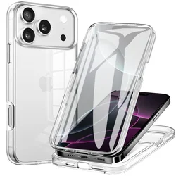 360 Comprehensive Coverage Transparent Phone Case - Enhanced Protection and Stylish Design - iPhone 12 Mini (Clear)