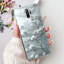 Luxury Shockproof Painted Phone Case with Soft s Bags for Oppo A11x (6016)
