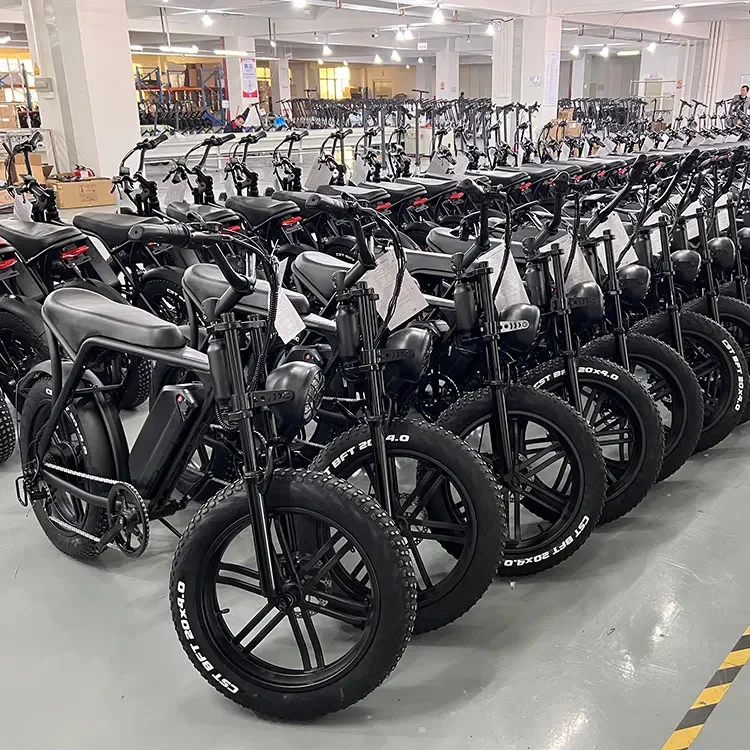 20inch Fat Tire OUXI V8 Off Road Electric Mountain Bicycle 1000W 750W Motor Electric Bike