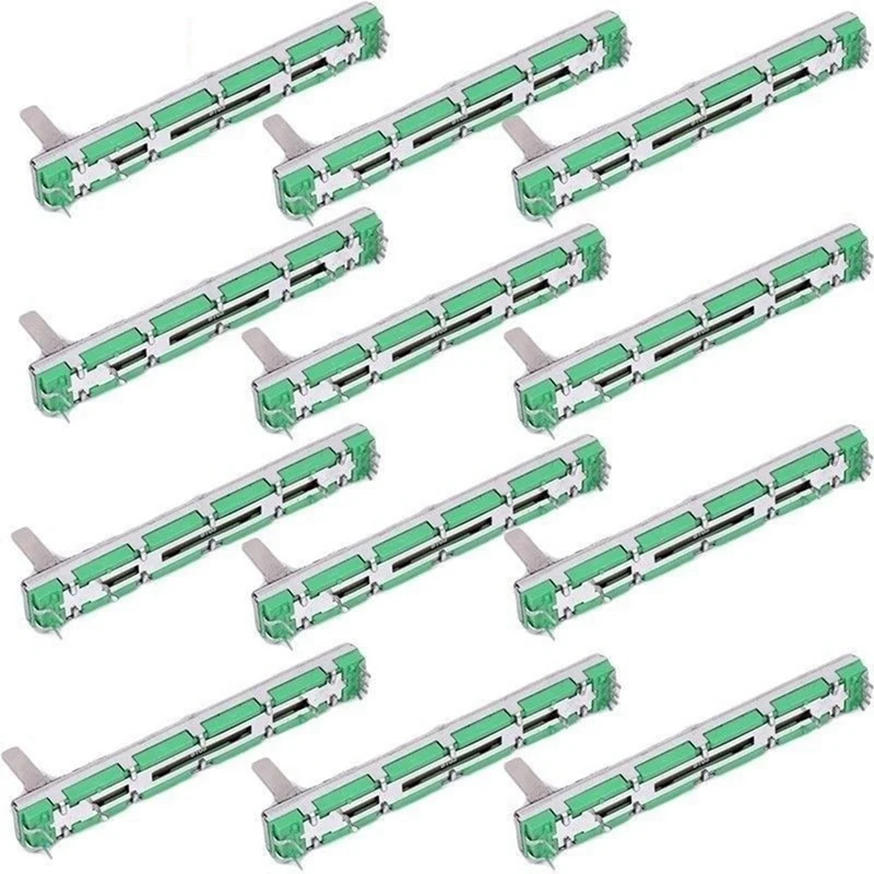 Behringer Mixer Fader B10K Double Straight Slide Potentiometer 60Pcs 75Mm