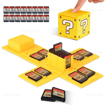 16 in 1 Game Card Carrying Case for Nintendo Switch 2/Lite/OLED Console Storage Box Game Cartridge Case for Switch Accessories 1