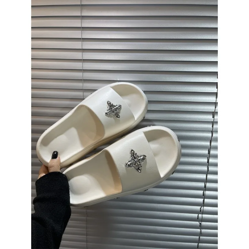 Indoor Beach Cloud Women Non Slip Slipper Summer current Outdoor Platform Sandals Slide House Flip Flops Flat Female Soft
