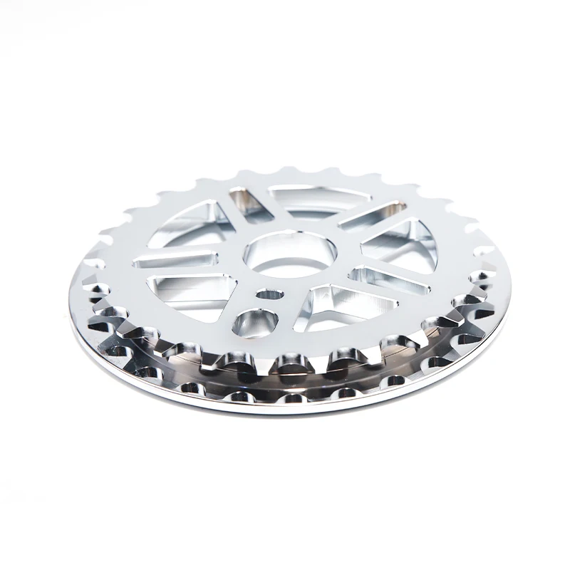M Driven BMX Kettenrad mit Schutz aus Aluminiumlegierung 7075, superleichtes BMX-Kettenrad 1/2'' * 1/8'', BMX-Schutzkettenrad – Detail 10