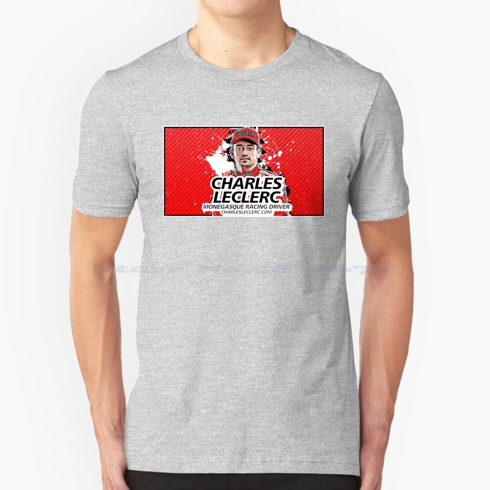 Charles Leclerc 16 T Shirt 100% Cotone Tee Charles Leclerc Driver Charles Leclerc Racer Charles Leclerc Charles Leclerc Race