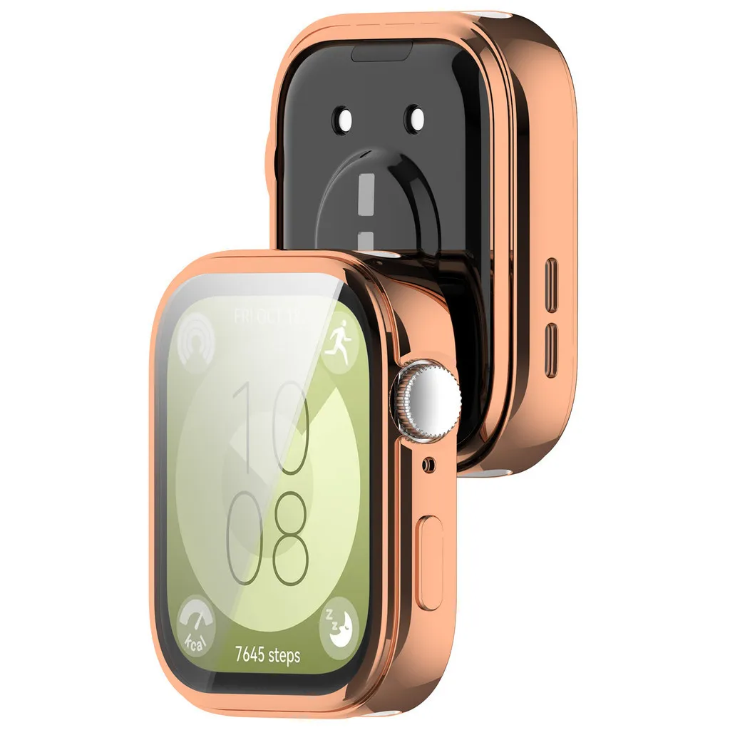 Scratch-Resistant TPU Protective Plating Case & Screen Protector