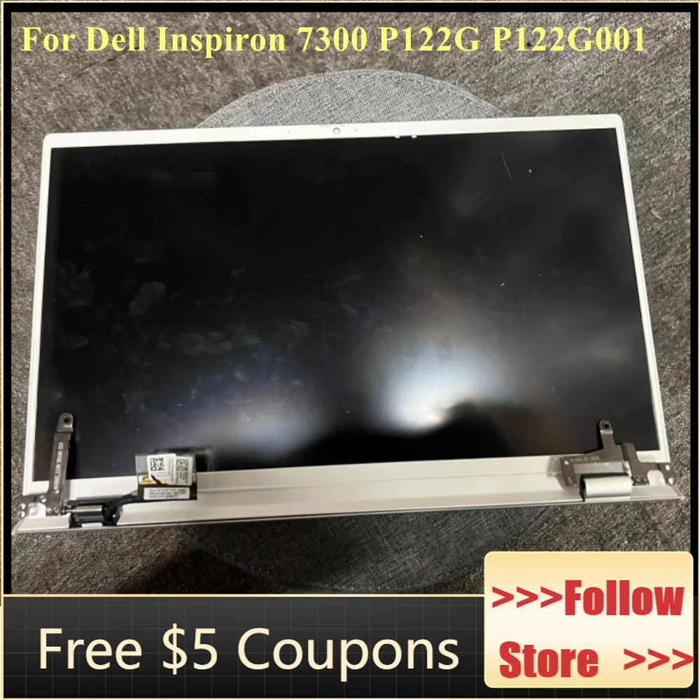 

13.3" For Dell Latitude 7300 P122G P122G001 LCD Screen Assembly HD 1366X768 FHD 1920*1080 Replacement Complete Display Non-Touch