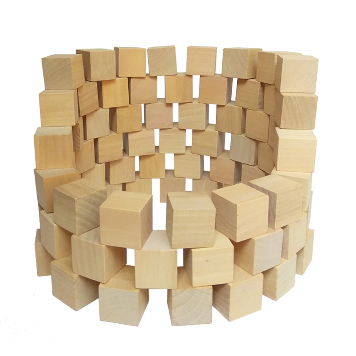 목재 블록 10mm-30mm 정사각형 목재 블록 미완성 나무 큐브 DIY 모델 재료..