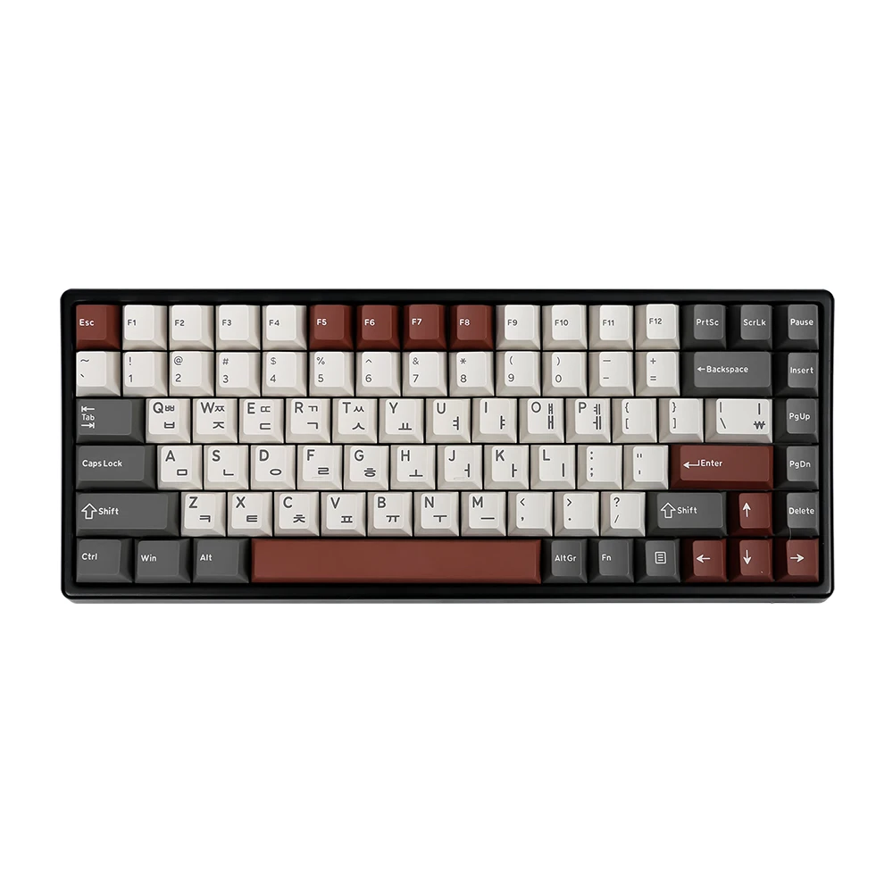 Gj-espaço Pbt Doubleshot Keycap Grupo Teclado Mecânico Perfil Cereja Astronauta Hirigana Cryillic Hangual Alice - Imagem 4