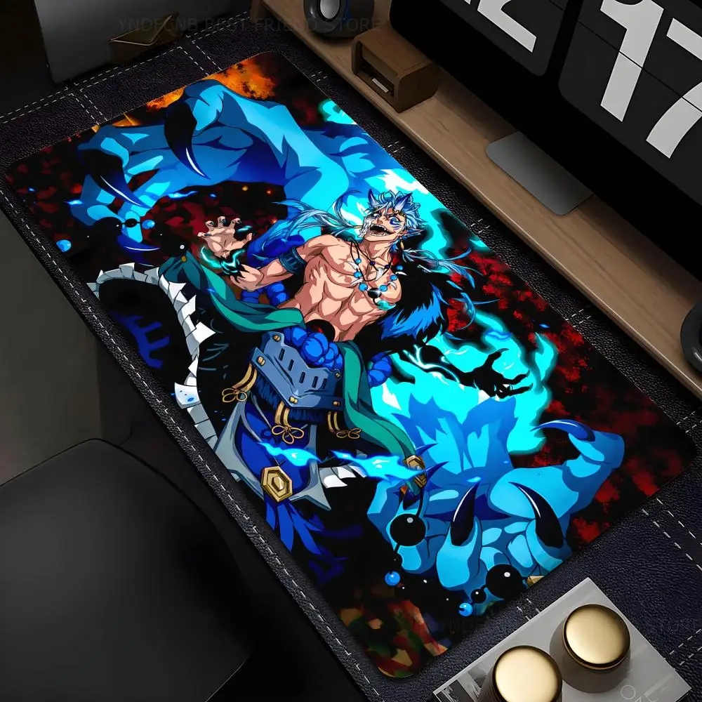 

Anime Bleach Grimmjow Jaegerjaquez Mousepad Large Computer Gaming Accessories MousePads Desk Mats Anti-slip Laptop Soft Mice Pad