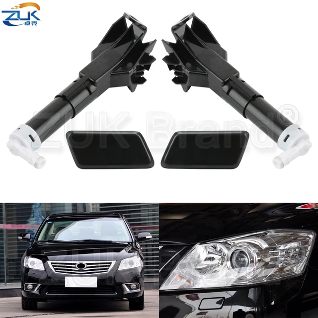 Car Front Bumper Headlight Headlamp Washer Nozzle Sprayer, 50 OFF