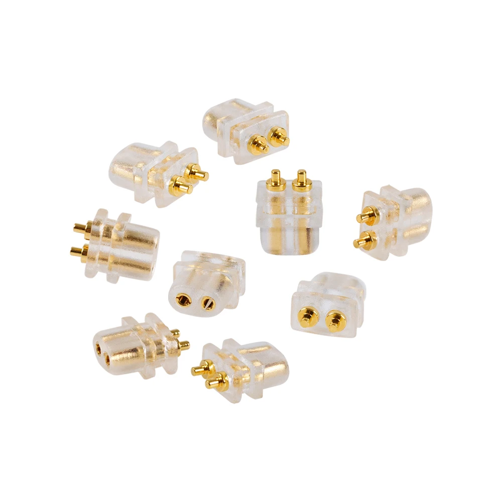 

2pcs QDC IEM Female Socket for Custom In Ear Monitor Inears Earphone 2 Pin IEM Jack 0.75 0.78 mm