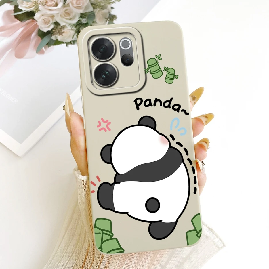 Cute Dog and Panda Cartoon Soft TPU Phone Case - Enhanced Protection and Style