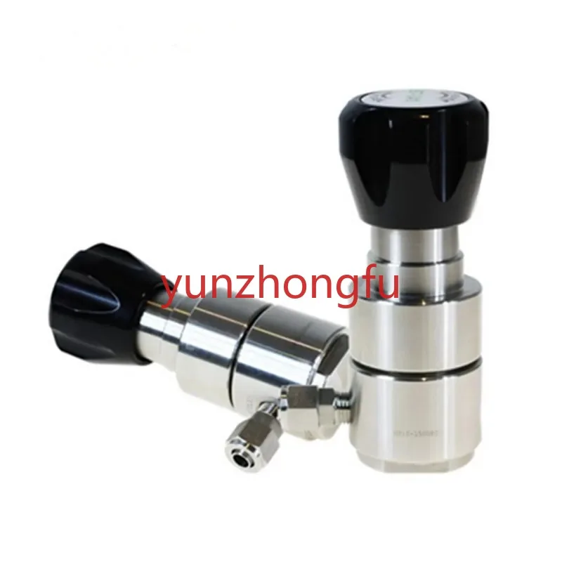 

High pressure adjustable air gas pressure regulator