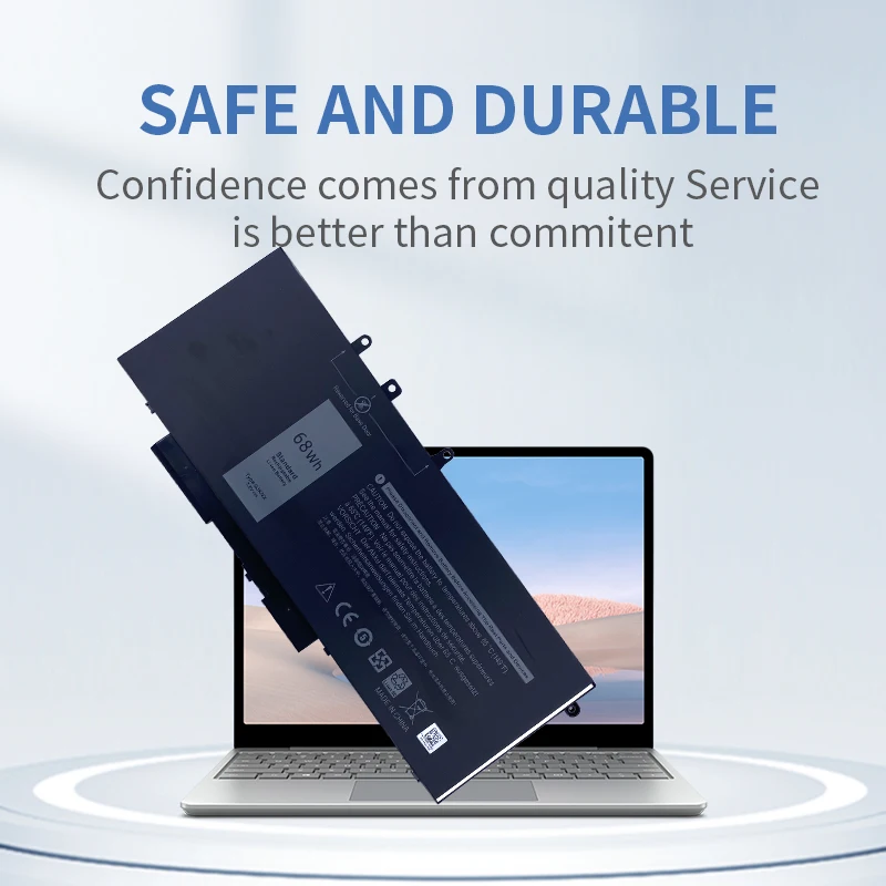 Batteria Per Laptop Gjknx Per Dell Latitude E5480 5580 5490 5590 Per Dell Precision M3520 M3530 Gd1Jp