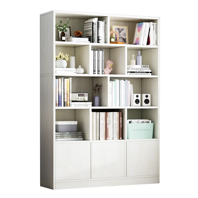 

Многофункциональный книжный шкаф, деревянный книжный шкаф 80*24*180 см, книжный шкаф из массива дерева