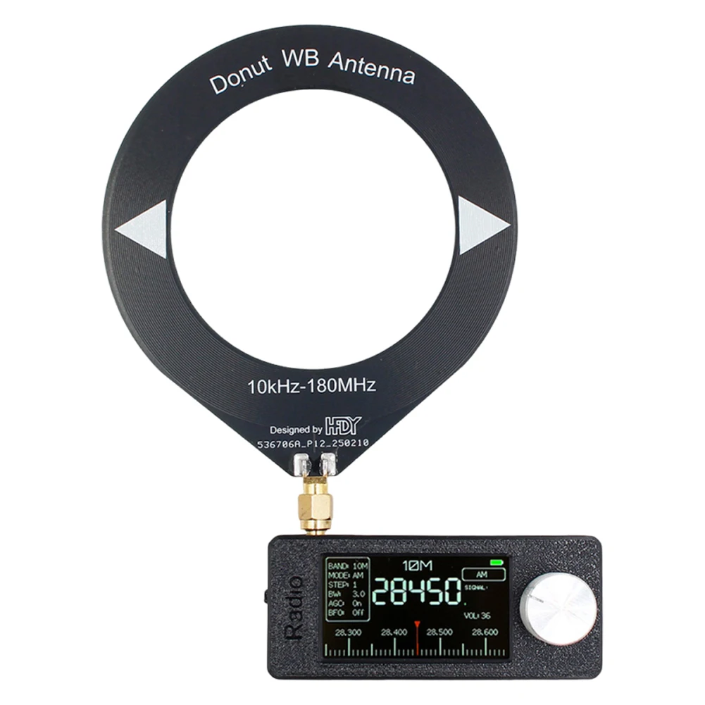 SI4732 0.5-108mhz Portable Radio 1.9inch IPS Screen Pocket Mini Radio LSB USB AM FM All Band Receiver FM/AM