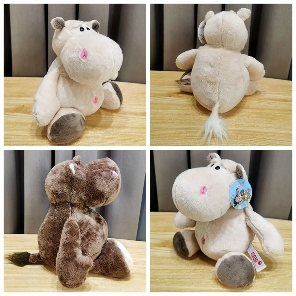 

Stuffed Animals Hippo Stuffed Toy Plush Doll Couple Toy Hippopotamus Plush Toys 25/35cm Forest Animal Gifts for Baby