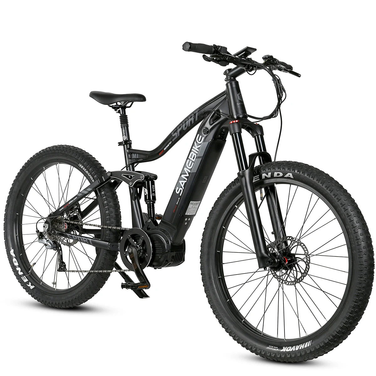 Samebike Ultimo Modello 27.5 Pollici Bafang Mid Motor 500W Mtb Bike 48 V12.5Ah Bici Elettrica In Lega Di Alluminio