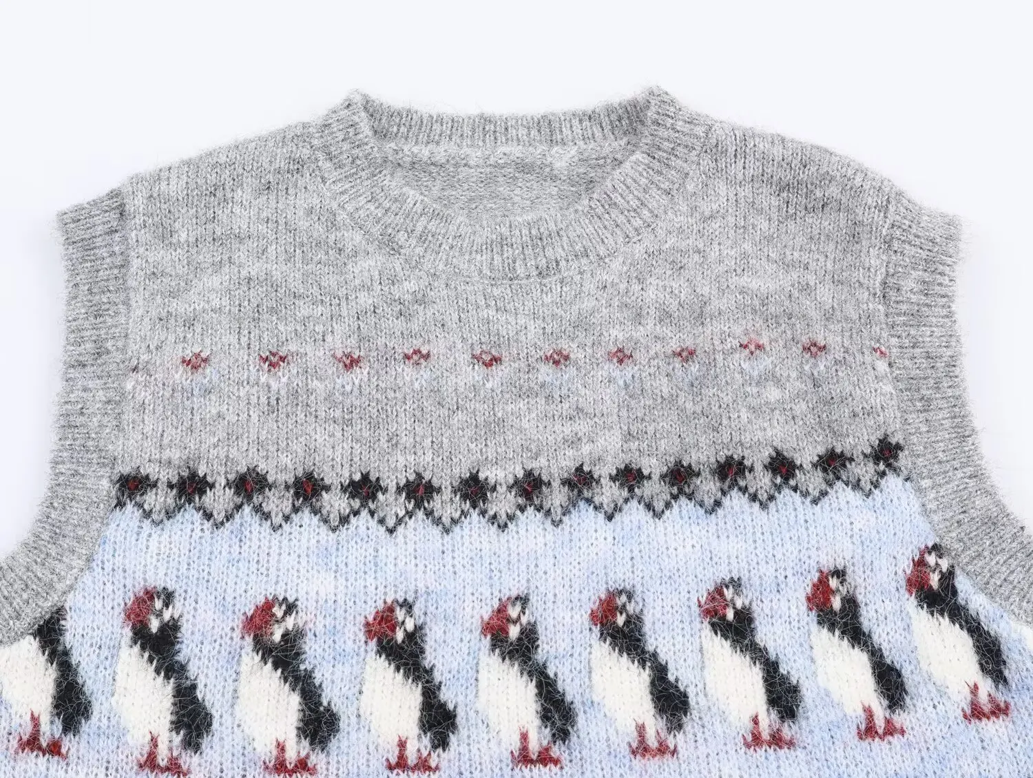 Women's Autumn Winter Sweater Vest Female British Casual Elegant Sweater Tops Chic Street Joker Preppy Style Sweater Pullover