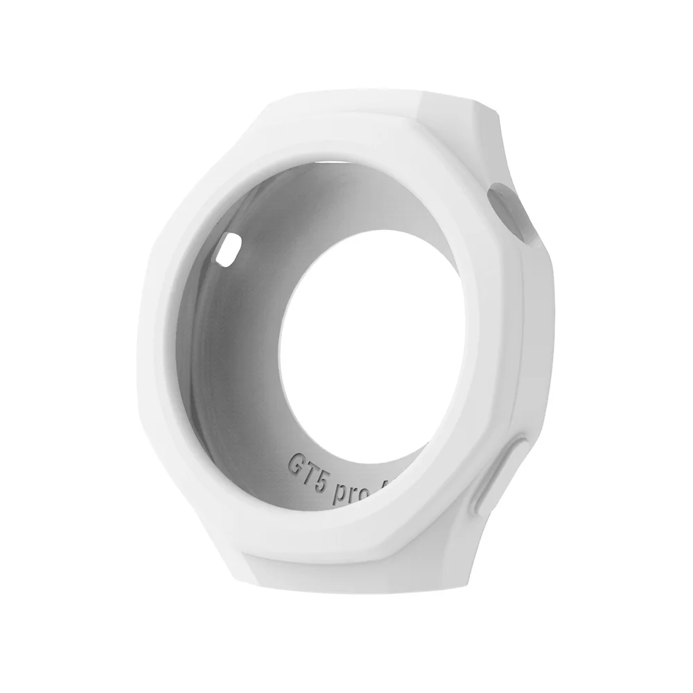 Shockproof Clear Silicone Protective Watch Case - 46mm Cover Shell Replacement