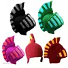 Men Women Hat Beanie Crochet Knit Roman Cosplay Knight Earflap Helmet 2