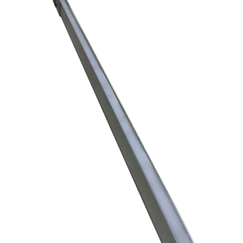 Thin Fixure 20W 3000k Warm White Silver LED Wall Linear Light Exterior