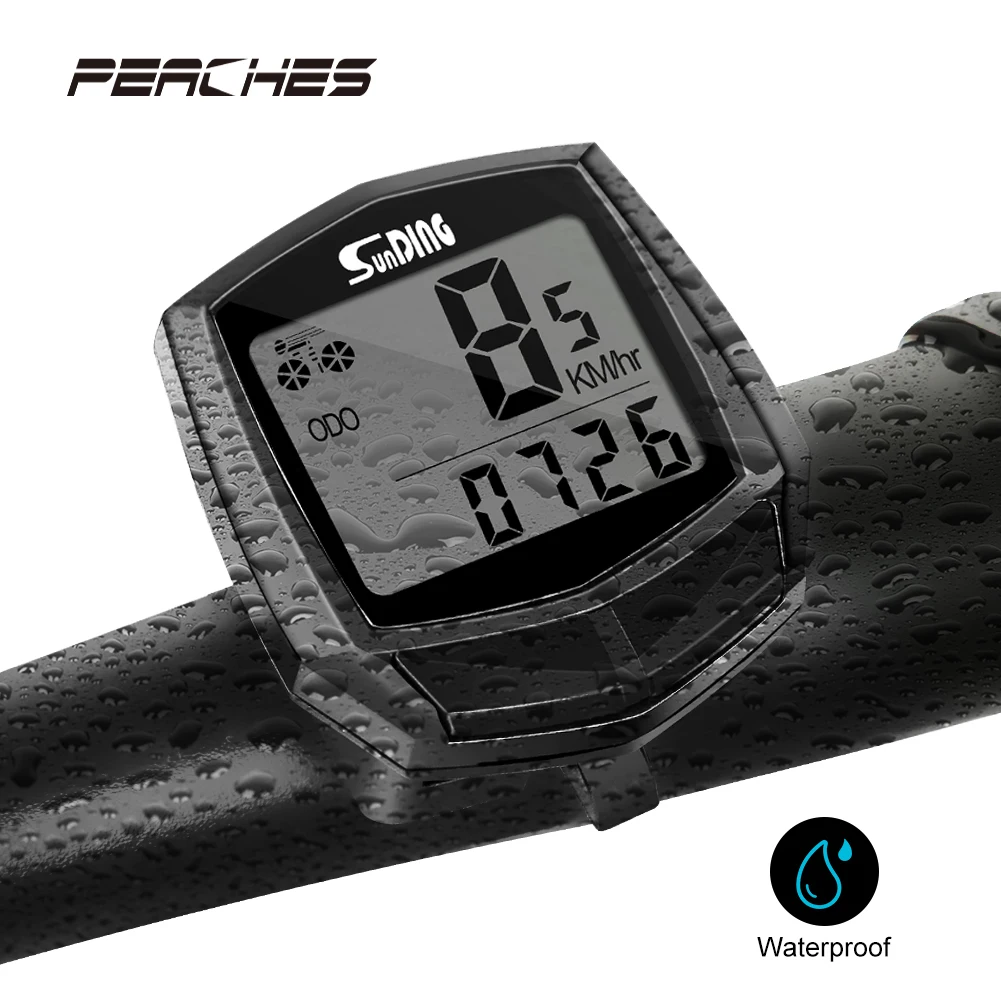 Wired Bicycle Computer Digital Code Meter Speedometer Odometer Speed ...