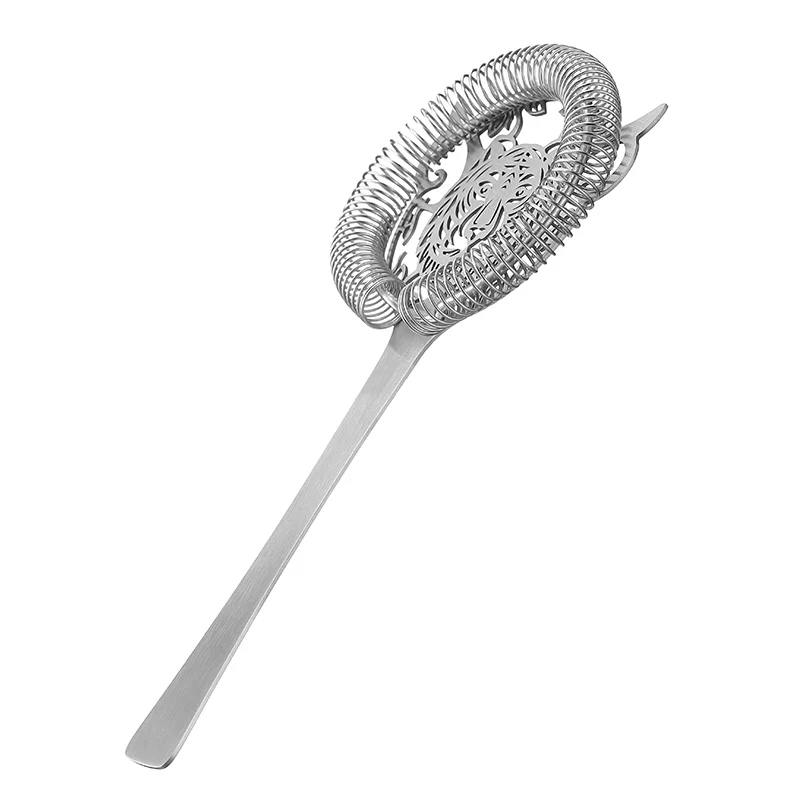 Creative Design Cocktail Strainer cocktail shaker strainer Bar Strainer Stainless Steel Tiger/Pineapple Shape Design