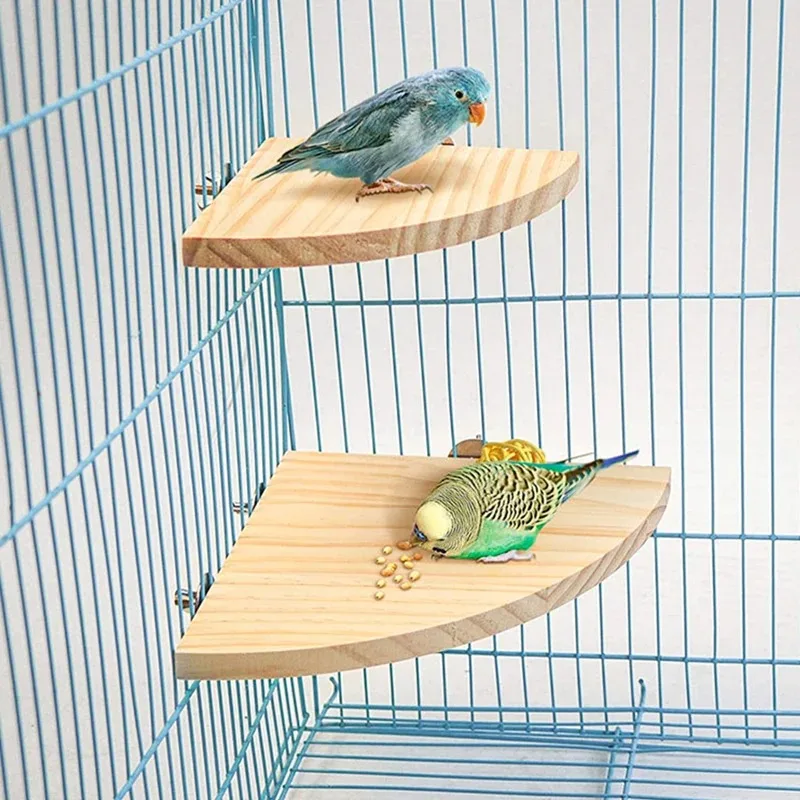 Wood Platform Shelf Stand 1