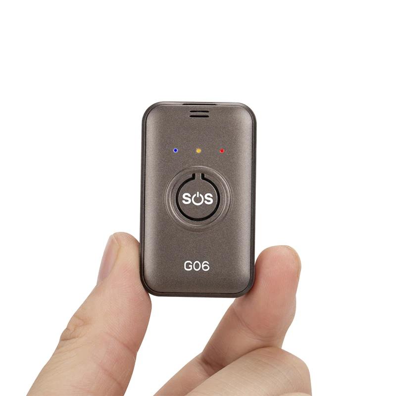 

Персональный GPS-трекер G06, Двухсторонняя связь, кнопка SOS, запись голоса, охранная сигнализация для детей, пожилых женщин, пожилых людей