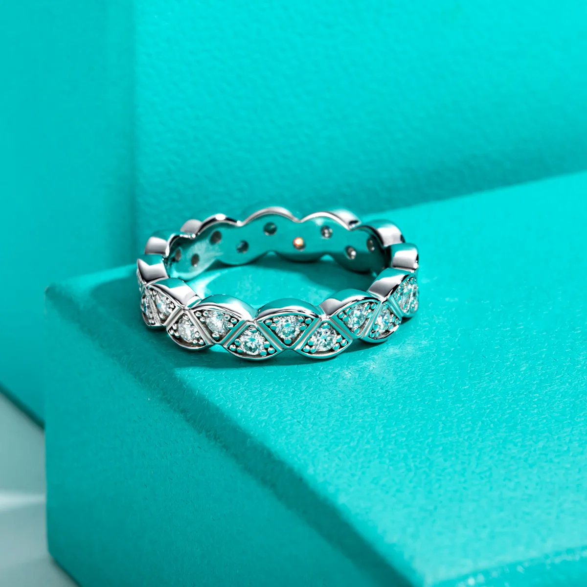 Wedding Band Leaf Rings D Color