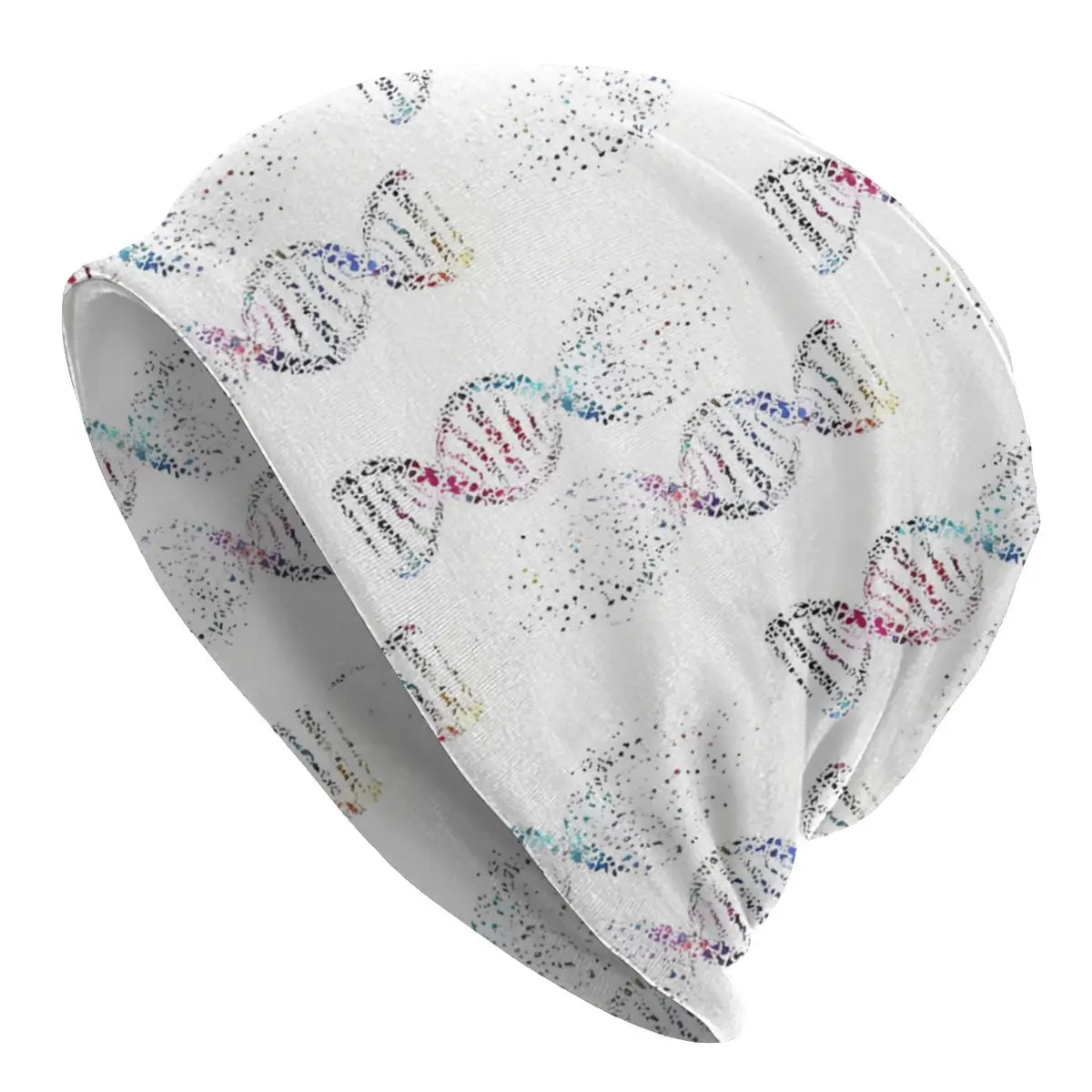 

Молекулярные Цепи, разваливающиеся шапки, мужские спортивные черепа ДНК-генетики, тонкие облегающие шапки, кепки, креативные тканевые шапки