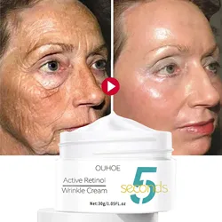 Instant Wrinkle Remover Face Cream Lifting Firming Anti-Aging Fade Fine Lines Whitening Moisturizing Nourishing Korean Cosmetics