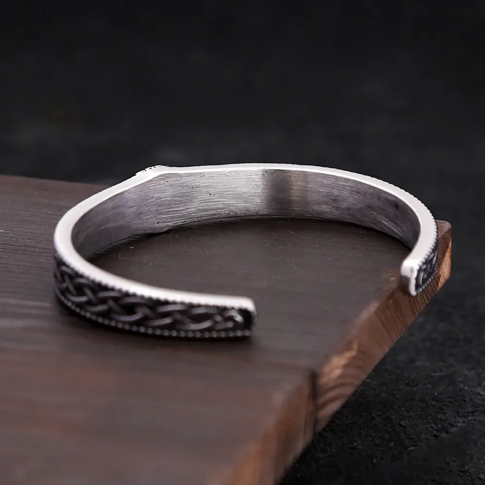 Vintage Viking Thor Hammer Bracelet stainless steel bracelet chain bracelet Stainless Steel Nordic Rune Bracelet For Men Amulet Jewelry Gifts Celtic Knot
