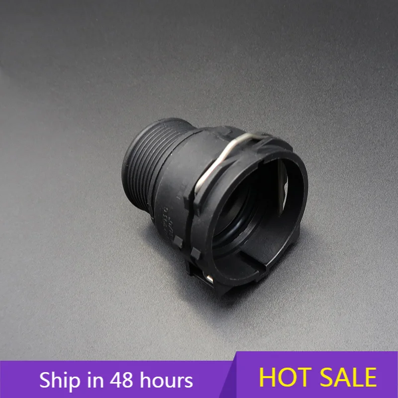 4F0122293C FOR Audi A6L C6 2.4 2.8 Engine Water Tank Downpipe Connector Black High Quality Cooling Pipe Connector Auto Parts